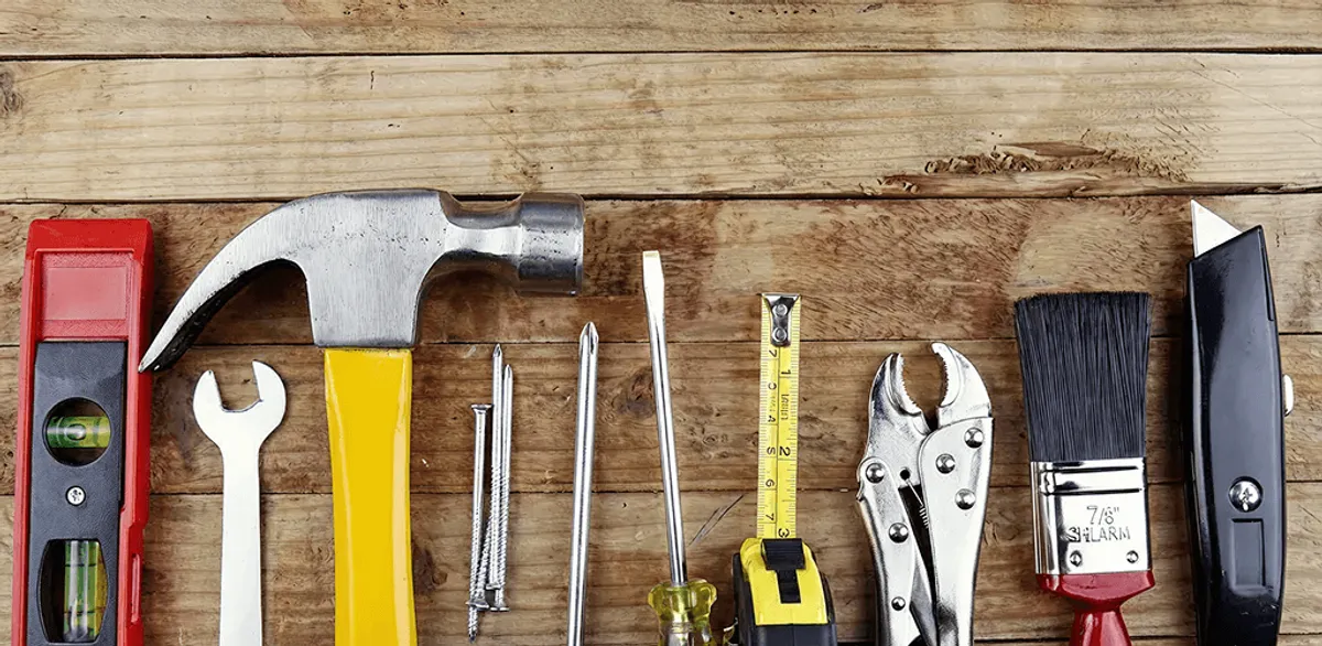 Handyman tools for home repairs and maintenance services in Hollywood, FL